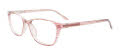 Cool Clip CC855 With Clip-On Lens Transparent Striped Rose (30) Eyeglasses - Color Image