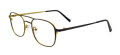 IChill C7003 No Clip-On Lens Matt Black & Olive (90) Eyeglasses - Color Image