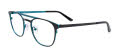 IChill C7005 No Clip-On Lens Matte Black & Teal (90) Eyeglasses - Color Image