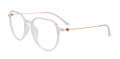 IChill C7016 No Clip-On Lens Crystal & Gold (70) Eyeglasses - Color Image