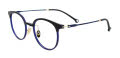 IChill C7024 No Clip-On Lens Dark Blue (50) Eyeglasses - Color Image
