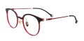 IChill C7024 No Clip-On Lens Red & Black (30) Eyeglasses - Color Image
