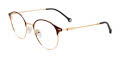 IChill C7025 No Clip-On Lens Demi Red & Gold (30) Eyeglasses - Color Image
