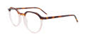 IChill C7039 No Clip-On Lens Brown Marbled & Crystal Light Pink (10) Eyeglasses - Color Image