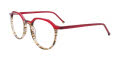 IChill C7039 No Clip-On Lens Red Crsytal & Brown Lines (30) Eyeglasses - Color Image