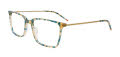 IChill C7054 No Clip-On Lens Crystal Orange Tortoise / Gold (50) Eyeglasses - Color Image