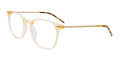 IChill C7056 No Clip-On Lens Crystal Beige / Gold (10) Eyeglasses - Color Image