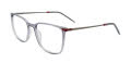 IChill C7060 No Clip-On Lens Transparent Grey / Burgundy (020) Eyeglasses - Color Image