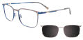 Takumi TK1238 Steel & Blue (020) Eyeglasses - Color Image
