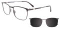 Takumi TK1238 Black & Gun (090) Eyeglasses - Color Image
