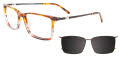 Takumi TK1245 Tortoise Gradient / Black (010) Eyeglasses - Color Image