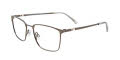 Takumi TK1253 With Magnetic Clip-On Lens Satin Steel w/ clip (020) Eyeglasses - Color Image