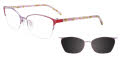 Takumi TK1258 Purple & Red (080) Eyeglasses - Color Image