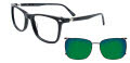Takumi TK1260 Black (090) Eyeglasses - Color Image
