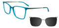 Takumi TK1271 Transparent Teal / Mint (060) Eyeglasses - Color Image