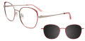 Takumi TK1280 Shiny Steel & Matt Rose (030) Eyeglasses - Color Image