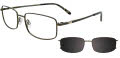 Takumi TK1281 Satin Khaki (060) Eyeglasses - Color Image