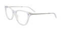 Takumi TK1306 With Magnetic Clip-On Lens Crystal with Clip on lens (070) Eyeglasses - Color Image