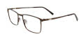 Takumi TK1310 With Magnetic Clip-On Lens Brown & Black with Clip on lens (010) Eyeglasses - Color Image