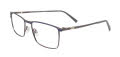 Takumi TK1310 With Magnetic Clip-On Lens Steel & Blue with Clip on lens (020) Eyeglasses - Color Image
