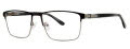 B.M.E.C. Big Mens Big Flow Mt Gunmetal/Blk Demi Eyeglasses - Color Image