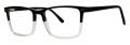 B.M.E.C. Big Mens Big Front Black/Crystal   Eyeglasses - Color Image