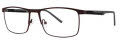 B.M.E.C. Big Mens Big Respect Brown/Grey Eyeglasses - Color Image