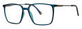 B.M.E.C. Big Mens Big River Navy/Gunmetal Eyeglasses - Color Image