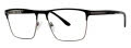 B.M.E.C. Big Mens Big Yard Matte Navy/Gunmetal Eyeglasses - Color Image