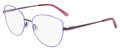 Bebe BB5207 Plum Floral (501) Eyeglasses - Color Image