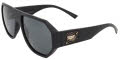 Black Flys Mix Master Fly - MIKE Collab Matte Black with Smoke Polarized Lens Sunglasses - Color Image