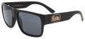Black Flys Sullen Fly 4 Collab Matte Black with Smoke Lens Sunglasses - Color Image