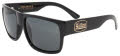 Black Flys Sullen Fly 4 Collab Shiny Black with Smoke Polarized Lens Sunglasses - Color Image