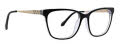 Badgley Mischka Auriane Black Eyeglasses - Color Image
