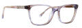 Badgley Mischka Renada Lavender Eyeglasses - Color Image