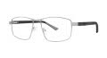 B.M.E.C. Big Mens Big Jump Silver/Black Eyeglasses - Color Image