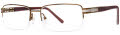B.M.E.C. Big Mens Big Idea Brown/Gunmetal Eyeglasses - Color Image