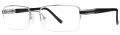 B.M.E.C. Big Mens Big Idea Gunmetal/Black Eyeglasses - Color Image