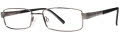 B.M.E.C. Big Mens Big Frank Gunmetal Eyeglasses - Color Image