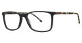 B.M.E.C. Big Mens Big Quota Navy Matte Tortoise  Eyeglasses - Color Image