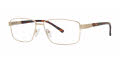 B.M.E.C. Big Mens Big Cat Gold / Tortoise Eyeglasses - Color Image