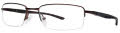 B.M.E.C. Big Mens Big Change Matte Brown  Eyeglasses - Color Image