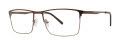 B.M.E.C. Big Mens Big Journey Matte Brown / Gunmetal  Eyeglasses - Color Image