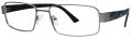 B.M.E.C. Big Mens Big Sky Matte Gunmetal  Eyeglasses - Color Image
