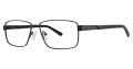 B.M.E.C. Big Mens Big Cat Black Eyeglasses - Color Image