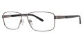 B.M.E.C. Big Mens Big Cat Gunmetal Black  Eyeglasses - Color Image