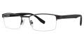 B.M.E.C. Big Mens Big Day Gunmetal Eyeglasses - Color Image