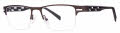 B.M.E.C. Big Mens BIG BURST Matte Gunmetal/Grey Eyeglasses - Color Image