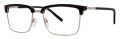 B.M.E.C. Big Mens BIG FIND Black/Gunmetal Eyeglasses - Color Image