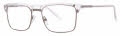 B.M.E.C. Big Mens BIG FIND Crystal/Gunmetal Eyeglasses - Color Image